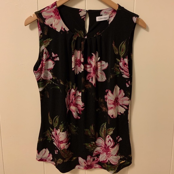 Calvin Klein Tops - Sleeveless Blouse